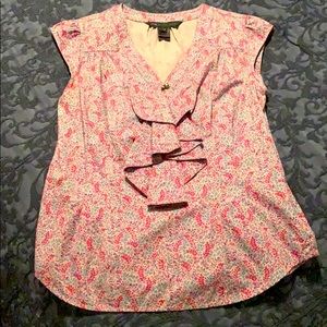 Marc by Marc Jacobs floral cap sleeve top